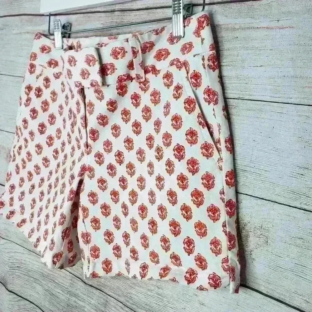 Ann Taylor LOFT floral shorts the riviera short size 2 - Picture 3 of 10